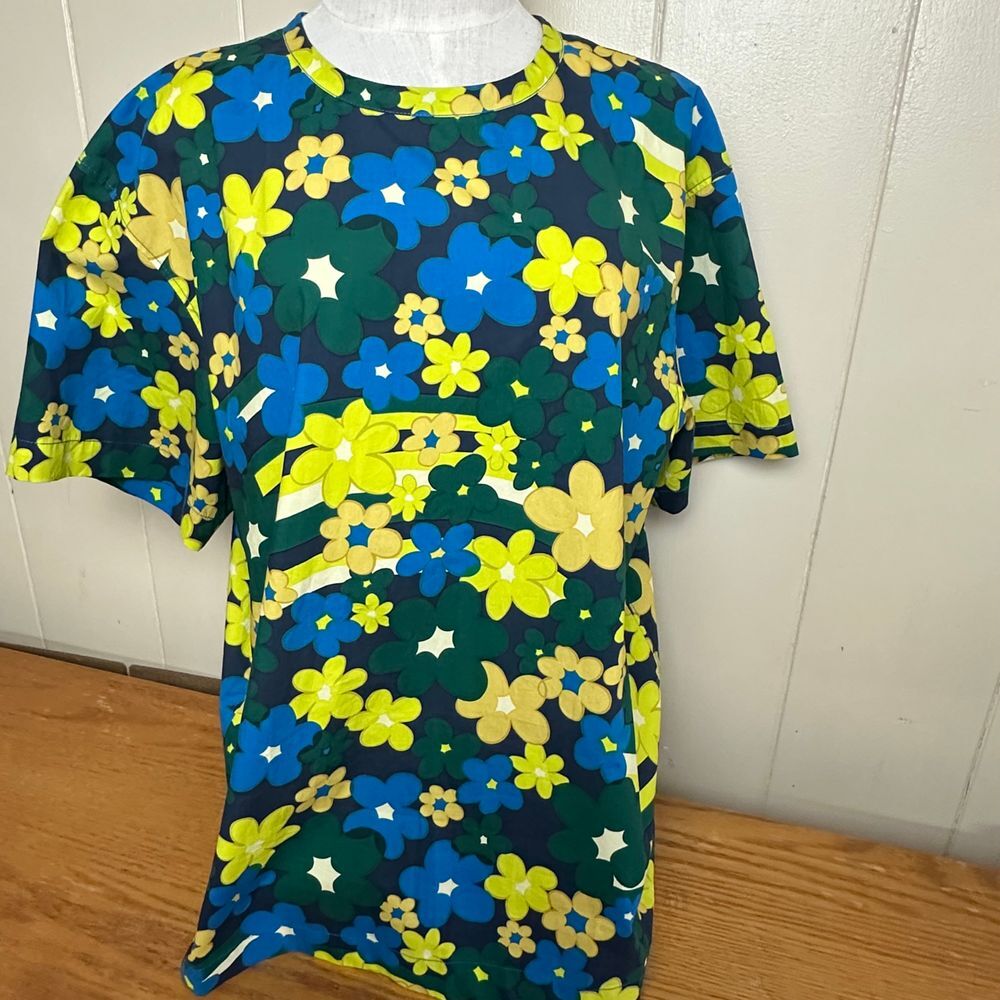 Marni Top Women's Size 10 Floral Short Sleeve‎
